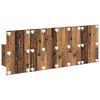 vidaXL Hoofdbord Met Kast met lade 3 pcs Oud Hout Bewerkt hout