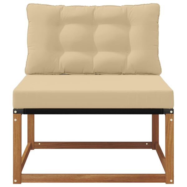 vidaXL Sectie Sofa Eenheden Massief Acaciahout Naturel