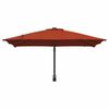 vidaXL Tuinparasol Terracotta 248,5 x 247,5 x 160 cm