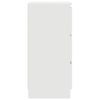 vidaXL Dressoir 37,5x35x76 cm bewerkt hout wit