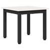 vidaXL Salontafel Wit 40 x 40 x 36 cm Massief grenenhout