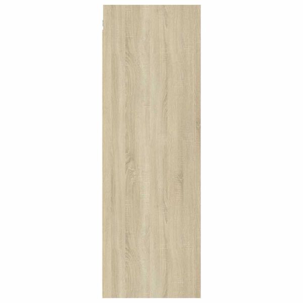 vidaXL Tv-meubel 30,5x30x90 cm bewerkt hout sonoma eikenkleurig