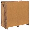 vidaXL Dressoir met lade Oud Hout 70 x 35,5 x 67,5 cm Bewerkt hout