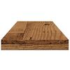 vidaXL Wandschappen 4 st 60x20x1,5 cm bewerkt hout oud houtkleurig