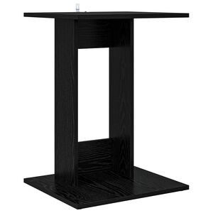 vidaXL Bijzettafel Zwart Eiken 45 x 40 x 62,5 cm Bewerkt hout