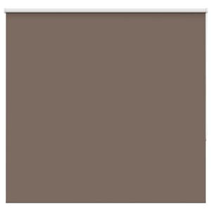 vidaXL Rolgordijn verduisterend koffie 145x150 cm stofbreedte 141,6 cm