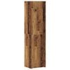 vidaXL Hoge kast Oudhout 45 x 42,5 x 185 cm