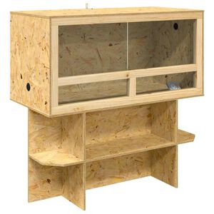 vidaXL Terrarium Bruin 100 x 50 x 100 cm OSB