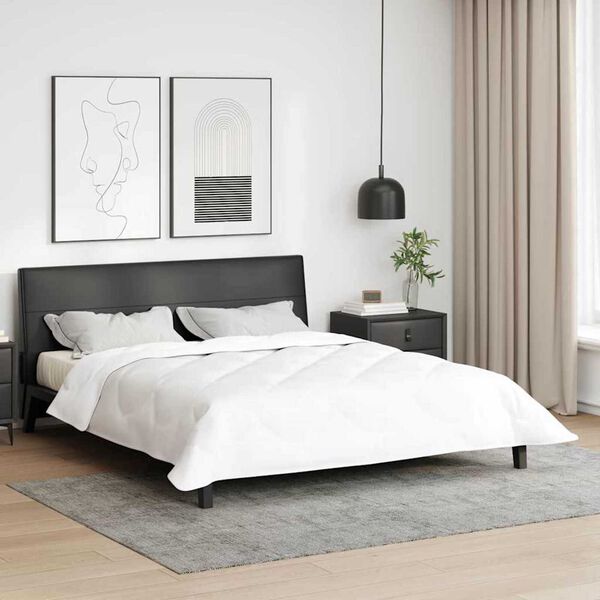 vidaXL Dekens & Duvets Wit 240 x 260 cm Microvezel