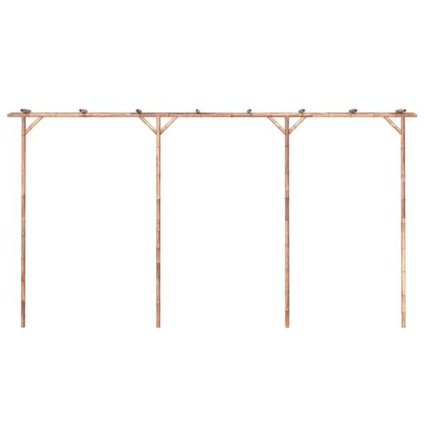 vidaXL Pergola 385x40x205 cm bamboe