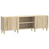 vidaXL TV-kast Sonoma Eiken 150 x 31 x 50 cm Bewerkt hout