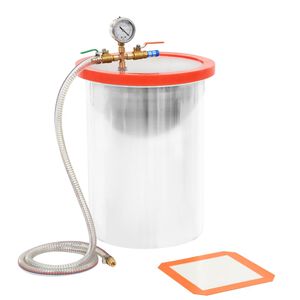 vidaXL Vacu&uuml;mkamer 22,7 L roestvrij staal