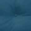 vidaXL Rugkussen Blauw 120 x 24 x 50 cm Fluweel