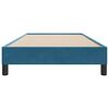 vidaXL Boxspring zonder matras fluweel donkerblauw 100x210 cm