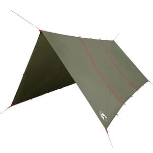 vidaXL Kampeerluifel waterdicht 451x420 cm olijfgroen