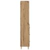 vidaXL Hoge kast Artisan Eiken 69,5 x 32,5 x 180 cm Bewerkt hout