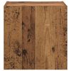 vidaXL TV Wandkast Wandgemonteerd Oud Hout 40,5x30x40cm Bewerkt hout