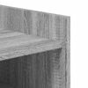 vidaXL Schoenenkast 74,5x37,5x100 cm bewerkt hout grijs sonoma eiken