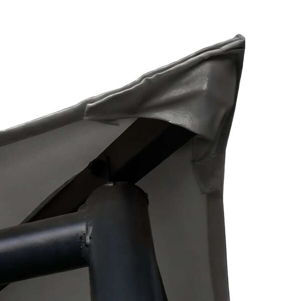 vidaXL Prieel 180 g/m&sup2; 4x4x3 m antracietkleurig