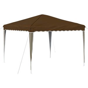 vidaXL Pop-up partytent 288 x 288 x 245 cm Taupe Oxford Stof