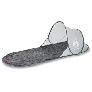 vidaXL Strandtent pop-up waterdicht grijs