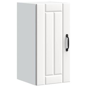 vidaXL Keukenbovenkast Lucca bewerkt hout wit