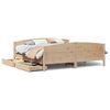 vidaXL Bedframe zonder matras massief grenenhout 180x200 cm