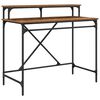 vidaXL Bureau Oud Hout 100 x 50 x 90 cm Bewerkt hout