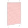 vidaXL Pliss&eacute; rolgordijn 90x150 cm stofbreedte 89,4 cm polyester roze