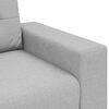 vidaXL Fauteuil Wolgrijs 100x78x80 cm Stof