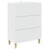 vidaXL Ladenkast Wit 66 x 34,5 x 90 cm Bewerkt hout