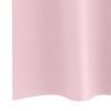 vidaXL Zwart-out Gordijnen met Ringen 2 pcs Babyroze 260 x 140 cm
