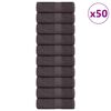 vidaXL Washandjes FROGN 50 st 30x30 cm 360 g/m&sup2; antraciet
