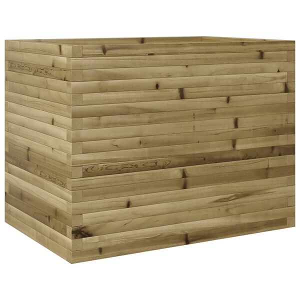 vidaXL Plantenbak 90x60x68,5 cm geïmpregneerd grenenhout