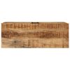 vidaXL Opbergkist 82x30x43 cm massief ruw mangohout