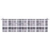 vidaXL Tuinbankkussen 180x50x4 cm oxford stof ruitpatroon grijs