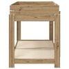 vidaXL Bunk Bed voor Kinderen Artisan Eiken 100 x 190 cm Bewerkt hout