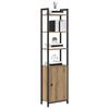 vidaXL Boekenkast Artisan Eiken 40 x 24 x 161 cm Bewerkt hout