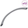 vidaXL Handvat 12 st Zilver 107 x 3.6 x 23 mm Roestvrij staal