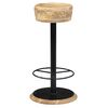 vidaXL Barstoelen 2 st massief mangohout