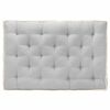 vidaXL Bankkussen pallet 120x80x10 cm grijs