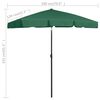 vidaXL Strandparasol 180x120 cm groen