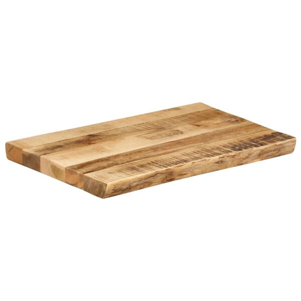 vidaXL Tafelblad met natuurlijke rand 70x40x2,5 cm massief mangohout