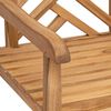 vidaXL Tuinstoelen 2 pcs Bruin 58 x 60 x 90 cm Massief teakhout