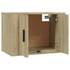 vidaXL Tv-wandmeubels 2 st 57x34,5x40 cm sonoma eikenkleurig
