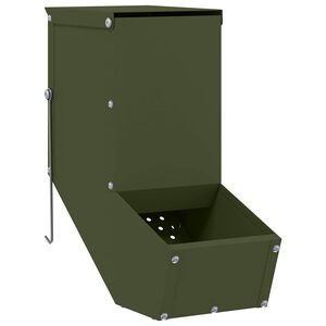 vidaXL Konijnenvoer Olijf Groen 12,5 x 26 x 28,5 cm 1 kg