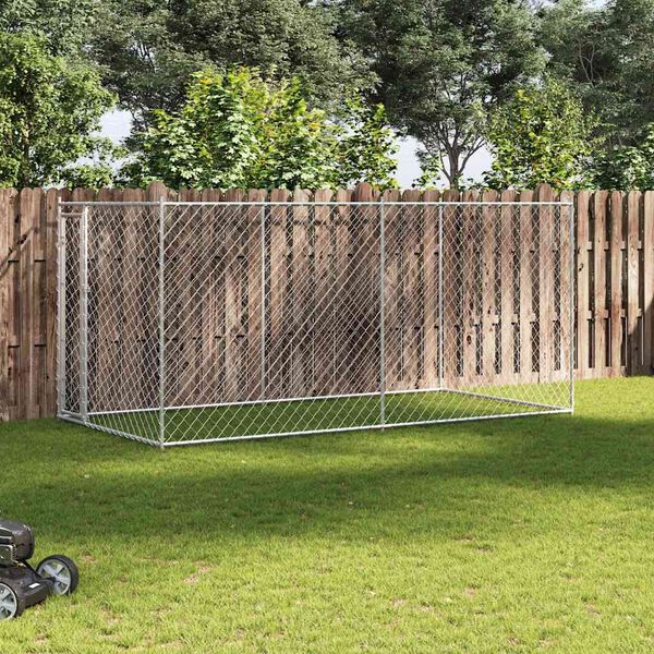vidaXL Hondenkennel voor buiten 382x192x185 cm