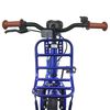 vidaXL Kinderfiets 18 Inch voor 5-7 jaar Donkerblauw