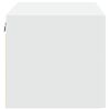 vidaXL Wandkast 80x42,5x40 cm bewerkt hout wit