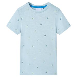 vidaXL Kindershirt 104 lichtblauw
